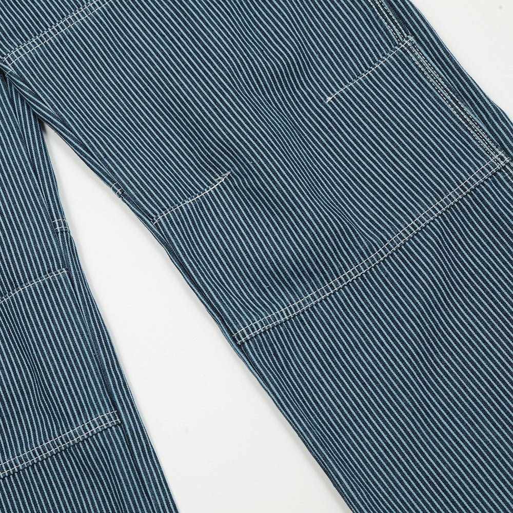 Fashion Vertical Stripe Overalls Men